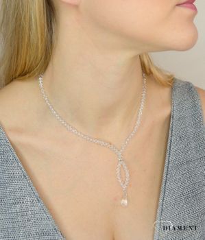 Naszyjnik z elementami Swarovskiego NR 485  Naszyjnik z elementami Swarovskiego NR 485  (3).JPG
